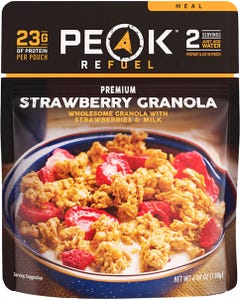 Peak Refuel Strawberry Granola Freeze-Dried Meal Pouch